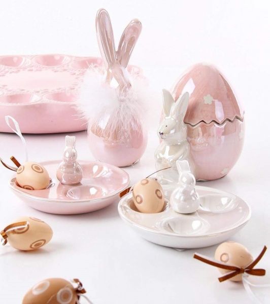 Блюдо для яиц Белый зайчонок 12 см 947-031 Lefard 