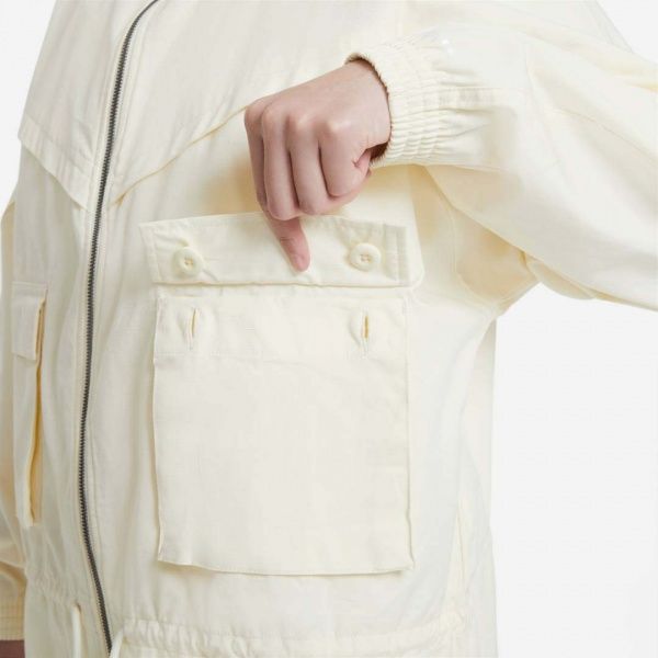 Ветровка Nike W NSW ICN CLSH JKT WR CANVAS CZ9328-113 XL бежевый