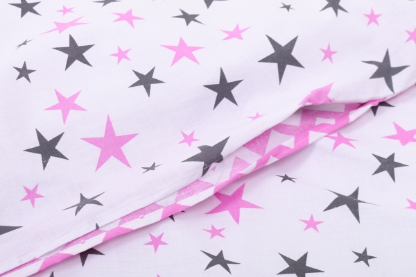 Комплект постільної білизни Pink Stars сімейний UP! (Underprice) 