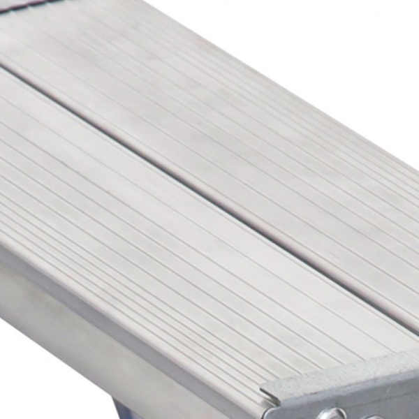 Драбина-стрем’янка BauGut BERG 2-стороння алюмінієва 2х5