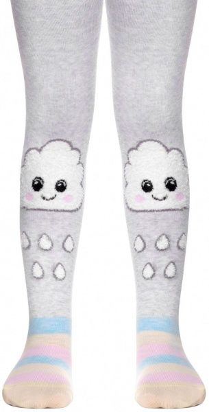 Колготки дитячі Conte-Kids TIP-TOP 506 р.92-98 світло-сірий 