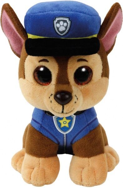Мягкая игрушка TY Paw Patrol Немецкая овчарка Гонщик 15 см 41208