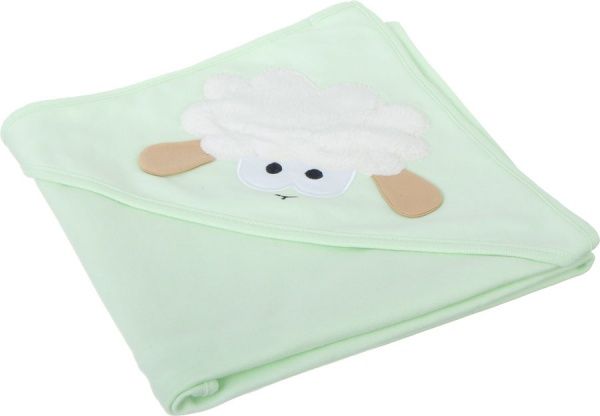 Простынь Фламинго 85х90 см светло-зеленый 618-212 