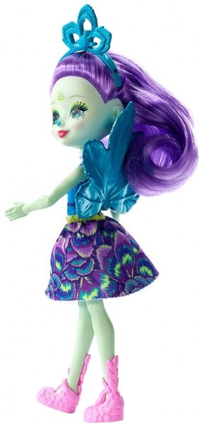 Кукла Enchantimals Павлин Петтер обновленная FXM74