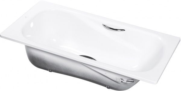 Ванна сталева Koller Pool Deline 170x75 з ручками Fresh A00ACRFR1 і ніжками APMROS100