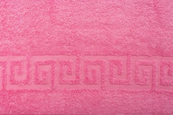 Рушник махровий Gulgune 0710-008 70x140 см світло-рожевий Рашід 