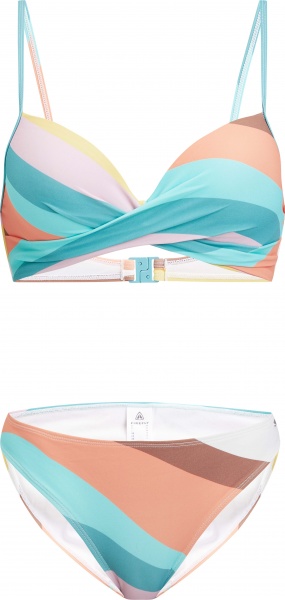 Купальник Firefly STRP2_22 Sanai W 417560-639 р.40B бирюзово-розовый