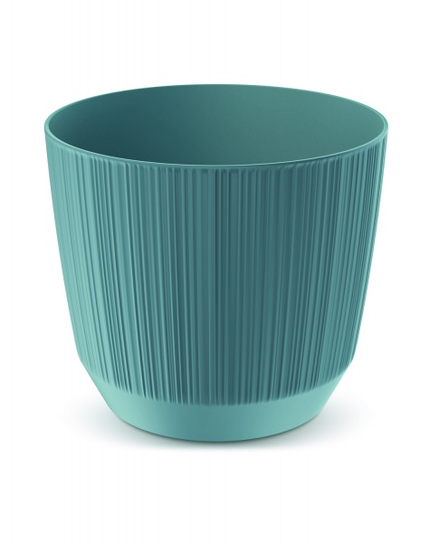 Горщик для квітів Prosperplast Ryfo 110 мм круглий 1,04 л блакитний (83088-5415) 