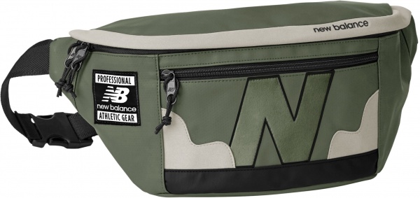 Сумка на пояс New Balance LEGACY WAIST BAG LAB21014DON хакі  — фото 1
