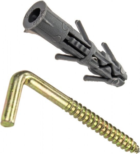 Дюбель распорный с L-крюком 6x35 мм 50 шт. Expert Fix