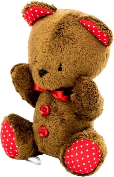 М'яка іграшка Энфилд Ведмедик темний 15 см