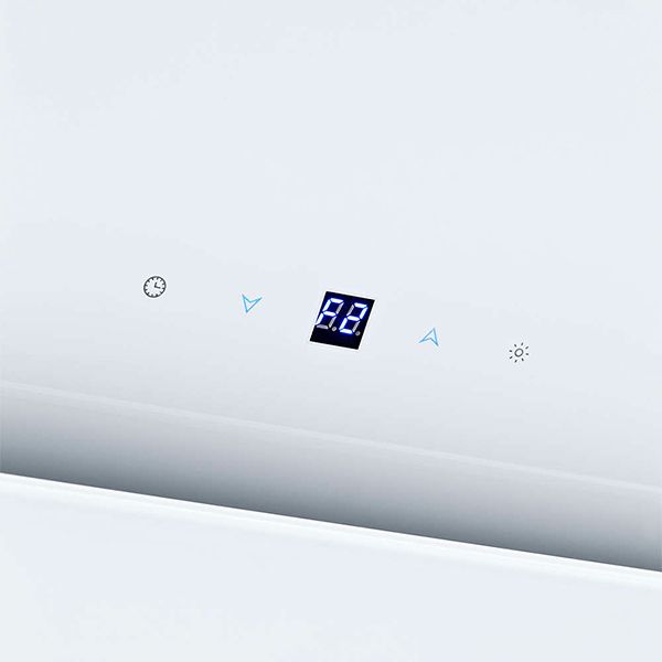 Вытяжка Pyramida HEF 30 (D-600) White