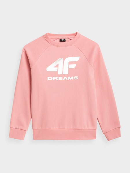 Світшот 4F HJZ21-JBLD007-56S р. 140 рожевий