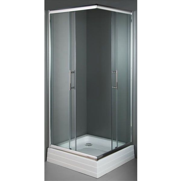 Душевая кабина Ravak X-Point пр.хром, TRANSPARENT с поддоном Angela R550 (Xp3Rv2-90)