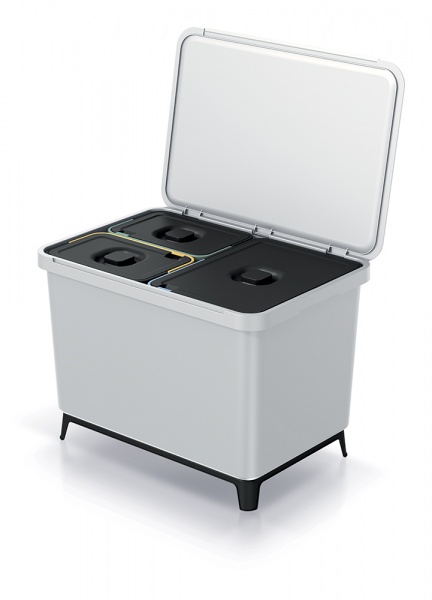 Контейнер для сміття PRP Systema світло-сірий 62837-427