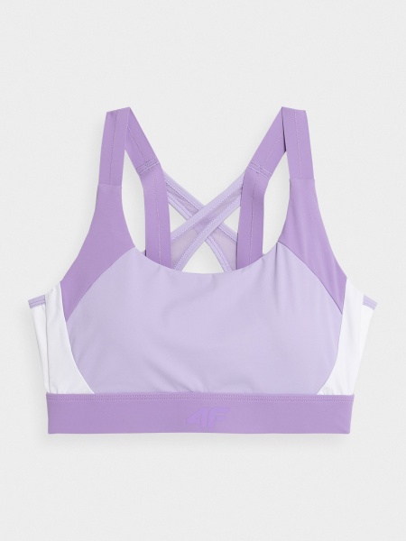 Бра 4F SPORT BRA 4FSS23USBAF057-51S р.S фіолетовий