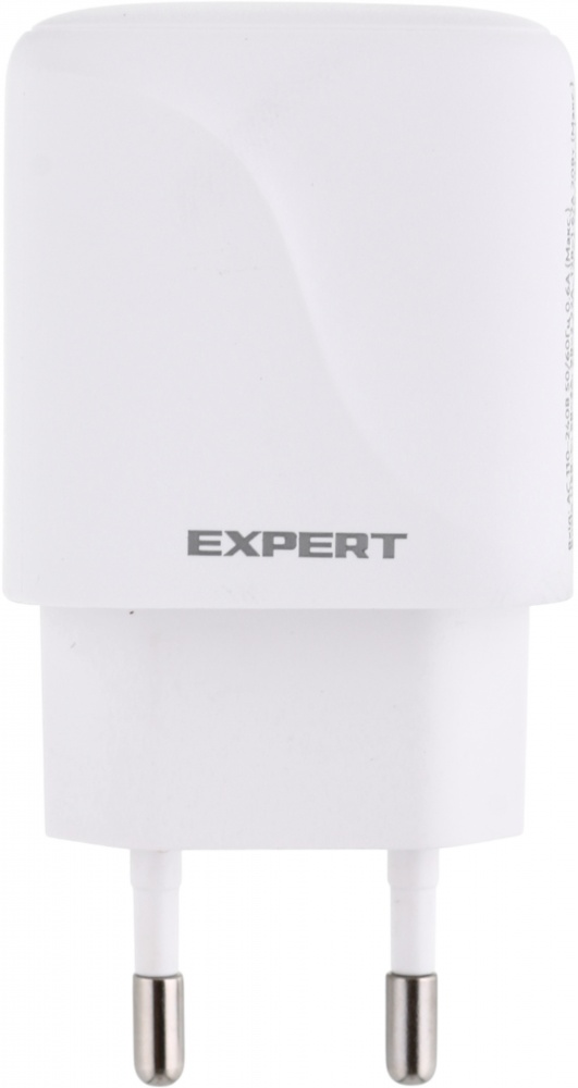 Сетевое зарядное устройство Expert L158 20WPD USB-C 18WQC3.0 USB-A White