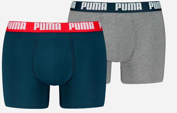 Набор трусов мужские Puma Men Everyday Basic Boxers 2P (2 шт) 93832005 XL разноцветный