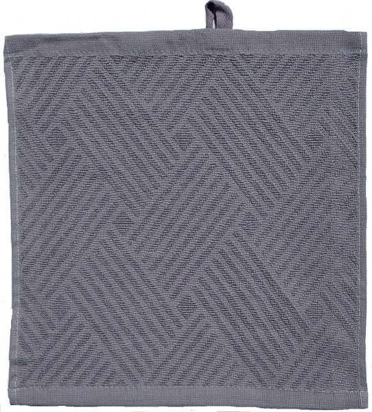 Серветка махрова 30x30 см світло-сірий GM Textile 