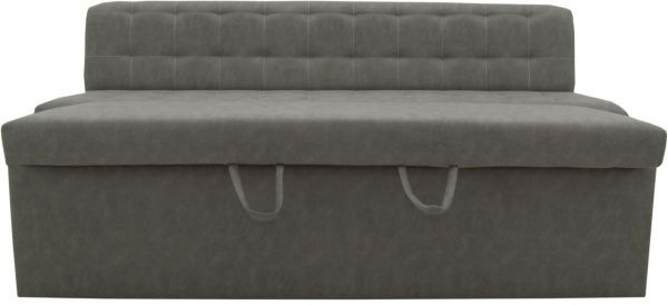 Лава Кедр КАРАТ розкладна 1900 штучна замша світло-сірий