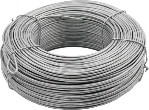 Дріт сталевий 2,5 мм 2 кг цинк ДСТУ 3282-74