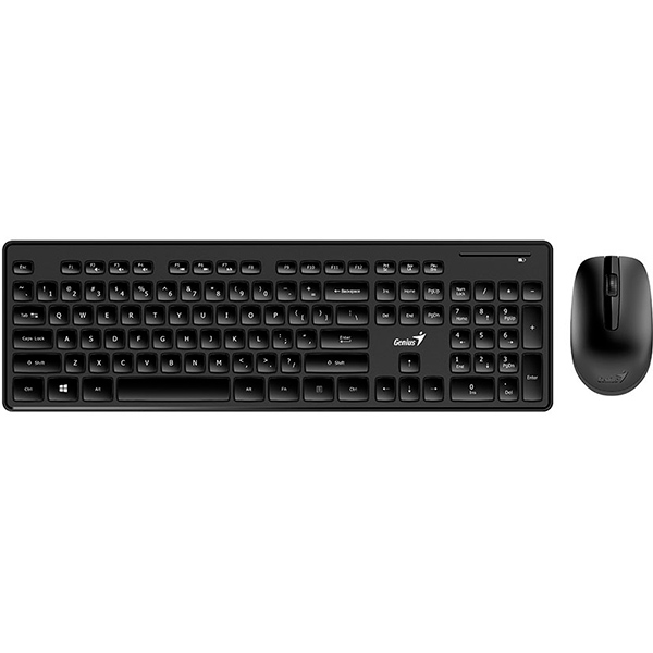 Комплект Genius SlimStar 8006 WL Ukr Black