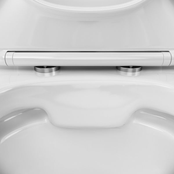 Унитаз-компакт AM.PM безободковый FlashClean с сиденьем микролифт C80A8700SC Like