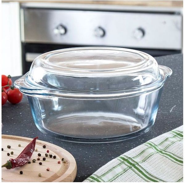 Каструля скляна 2 л 3-159003 Alorno Cegeco