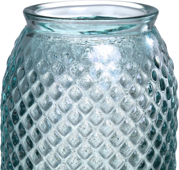 Ваза стеклянная прозрачная DIAMANTE San Miguel