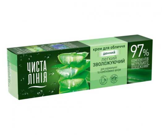 Крем день-ночь Чистая Линия Легкий увлажняющий 40 мл