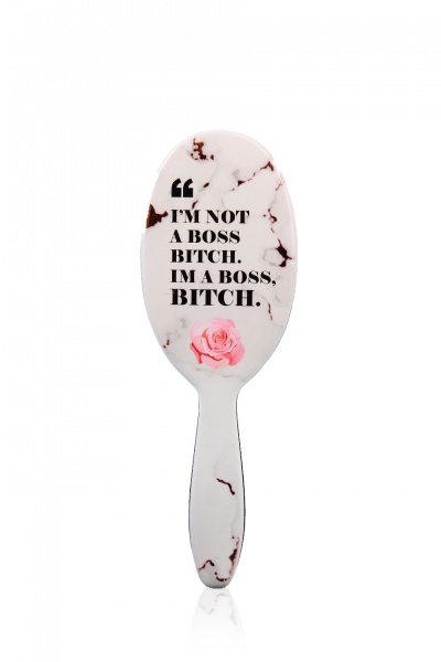 Щітка для волосся масажна Framar Motivation Monday Boss Bitch 31007