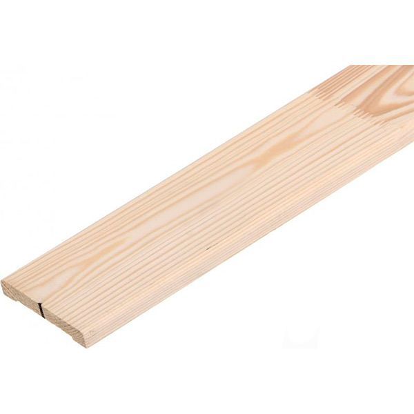 Наличник сосна сращенный в/г Лісбудінвест 14х90х2150 мм 