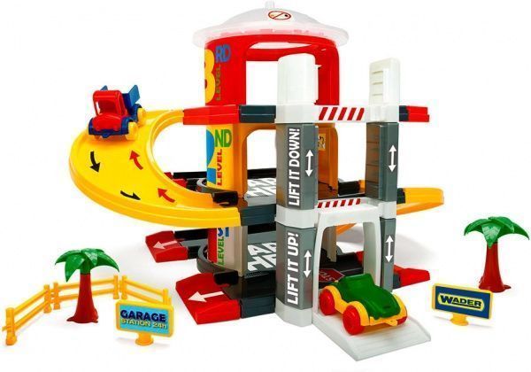 Ігровий набір Wader Гараж з ліфтом 3 рівні 50310
