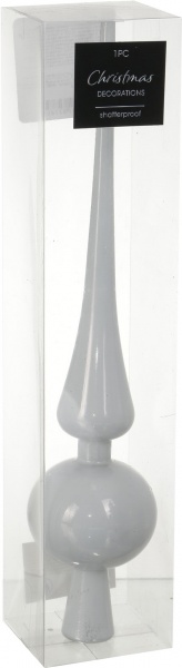 Верхушка для елки CAN208370 глянцевая d60 мм розовый 