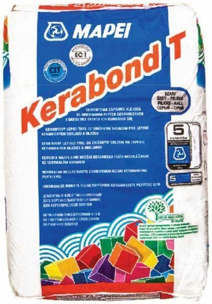 Клей для плитки Mapei Кerabond T 25кг
