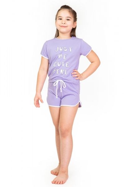 Комплект для дівчаток KOSTA р.110-116 бузковий 