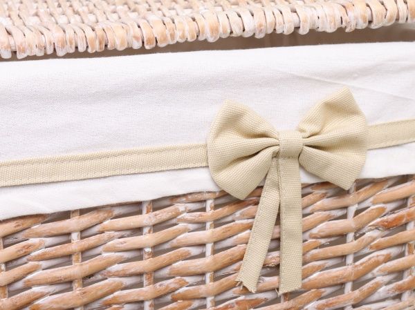 Кошик плетений з текстилем Tony Bridge Basket дитячий 47x36x60 см HQ10-072-1 