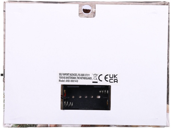 Картина новорічна з підсвічуванням 20х15 см ANB000140 