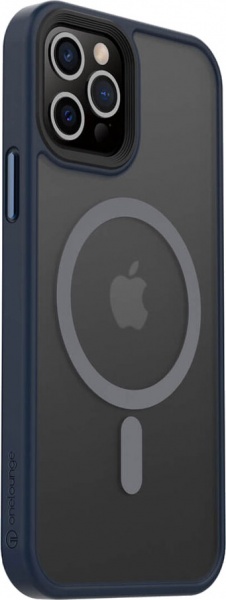 Чохол-накладка OneLounge 1Mag Pro MagSafe для Apple iPhone 12 Pro / Apple iPhone 12 (14089-1) blue