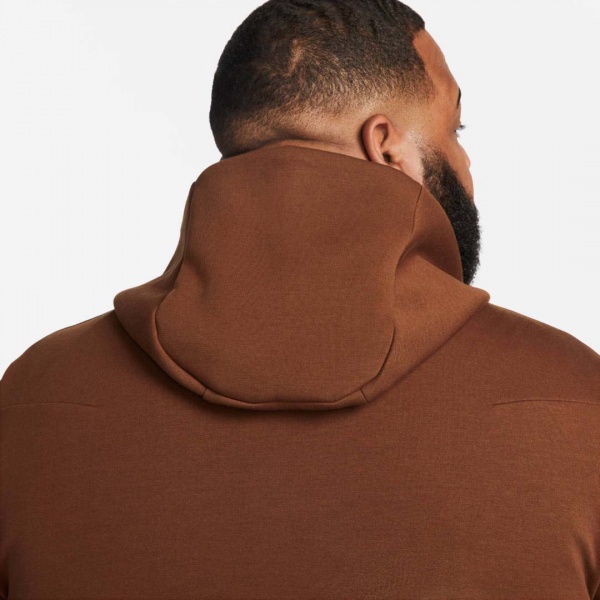 Джемпер Nike TCH FLC HOODIE FZ WR CU4489-259 р. L коричневий