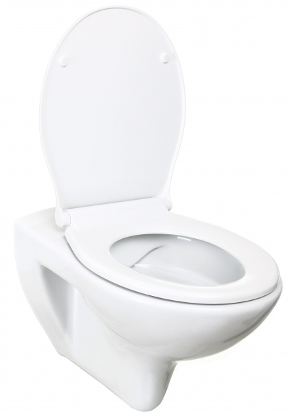 Унитаз подвесной Imprese Rimless с сиденьем Duroplast Slim slow-closing