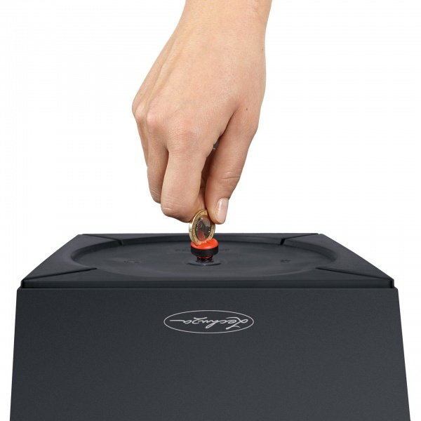 Горщик Lechuza 22/44 Кубіко Колор квадратний білий 