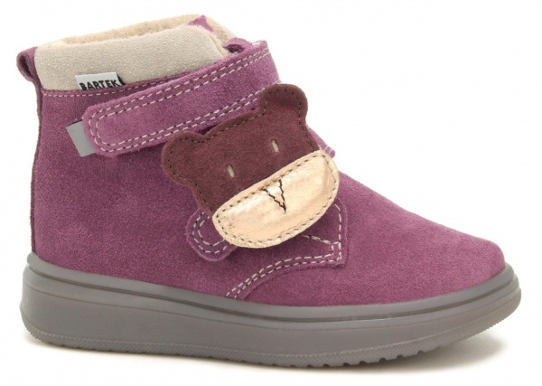 Ботинки для девочек BARTEK 11646003 р.22 темно-розовый 