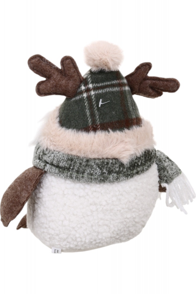 Декорация новогодняя Сова в шапке и шарфике LF2340052 22 см