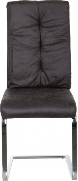 Стілець обідній Гранада К-53 сірий/темно-коричневий