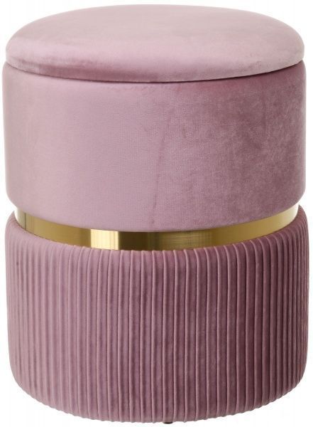 Сундук-пуф Bernard 31,5х31,5х38 см пудровый 