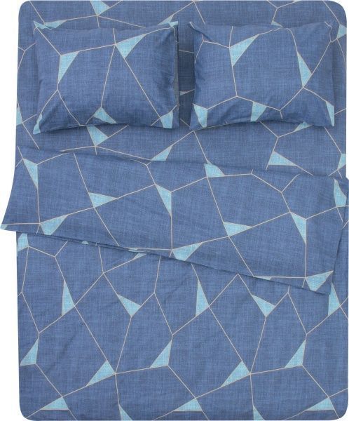 Комплект постельного белья Puzzle 2 синий UP! (Underprice) 