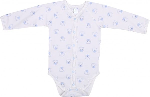 Боди детское для мальчика Baby Veres Baby Bear р.68 голубой 