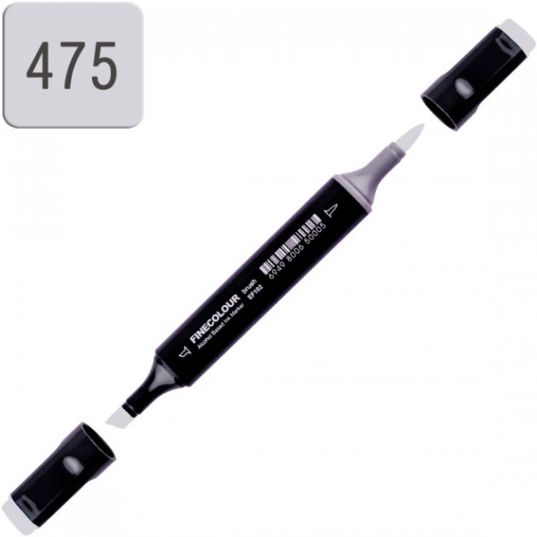 Маркер спиртовой FINECOLOUR EF102-475N оттеночный серый №4 