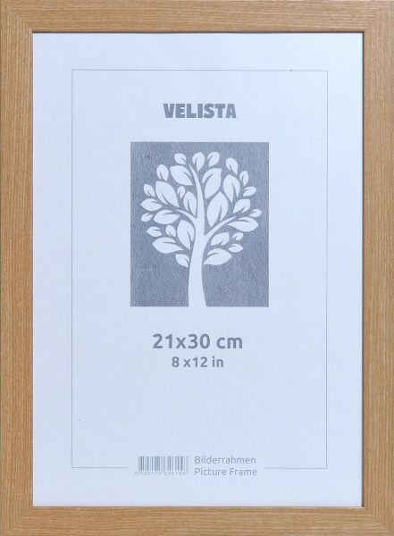 Рамка для фотографии со стеклом Velista 20BW-3206-11v 21х30 см бежевый 